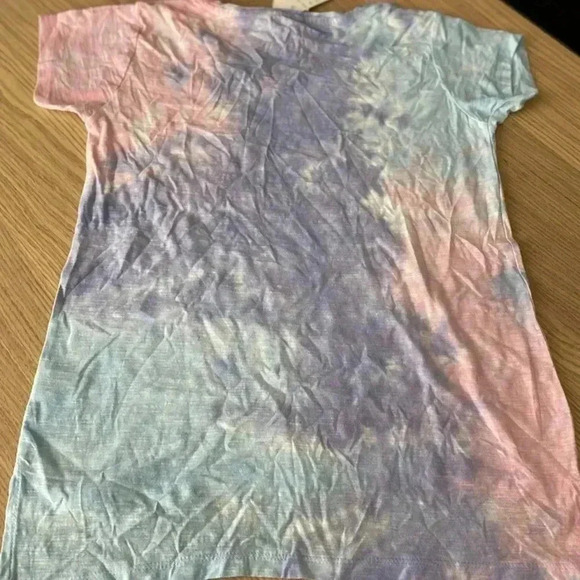 🆕Sunset Glow Pastel Tones Tie Dye Tee S🆕 - Picture 3 of 8